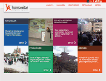 Tablet Screenshot of humanitasmice.com